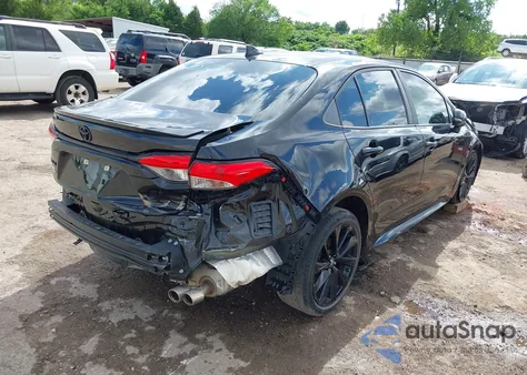 2020 Toyota Corolla Se Nightshade Edition from USA, damaged, VIN 5YFS4RCEXLP052979